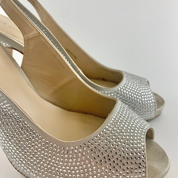 Sling back crystal pumps - size 39 - Picture 7 of 10